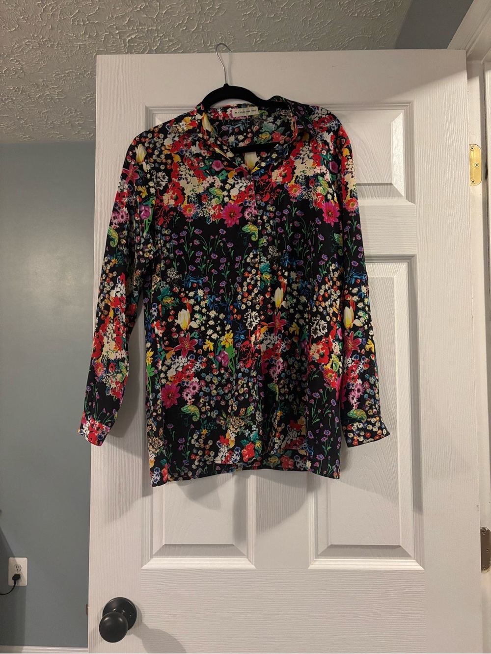 Etro Multicolor Floral Blouse